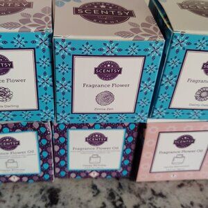 NEW 3pk Scentsy Fragrance Flower
